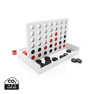 FSC® Connect four wooden game