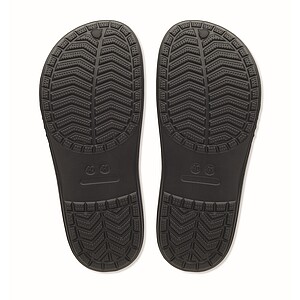 Full EVA slippers size 42/43, black