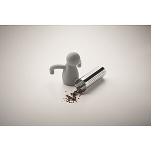 Funny tea infuser, grey