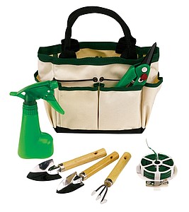 Garden set "Botanic", 7 pieces,colour green, beige