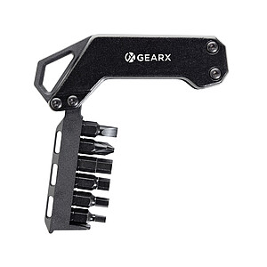 Gear X screwdriver tool, black