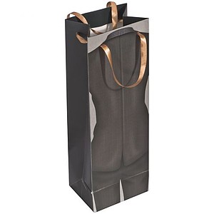 Gift bag man - size for a wine bottle