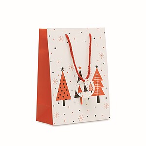 Gift paper bag medium, white