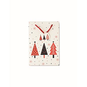 Gift paper bag small, white