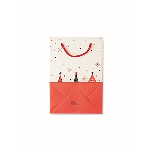 Gift paper bag small, white