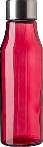 Glass and stainless steel bottle (500 ml)