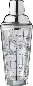 Glass cocktail shaker (400 ml) Adela