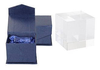 glass cube