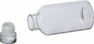 Glass drinking bottle, 300 ml