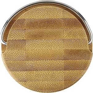 Glass drinking bottle 500 ml Clarence, brown