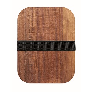 Glass lunch box 800ml, transparent blue