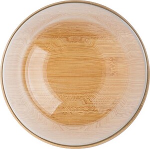 Glass salad bowl Isabeau