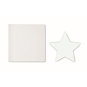 Glass star award, transparent