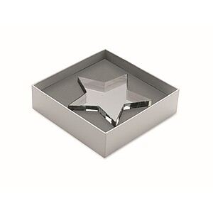 Glass star award, transparent