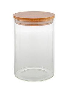 glass storage jar