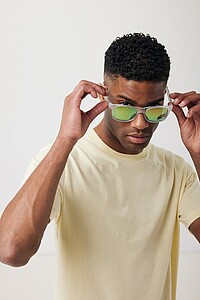 Gleam RCS recycled PC mirror lens sunglasses, white