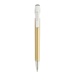Glide GRS certified R-ABS Metal Clip Pen, gold
