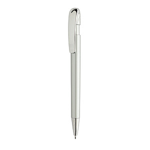 Glide GRS certified R-ABS Metal Clip Pen, grey