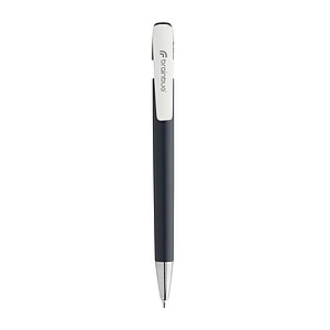 Glide GRS certified R-ABS Metal Clip Pen, navy blue