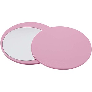 Glider slider makeup mirror, light pink