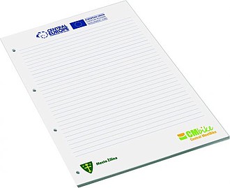 Glued notepads