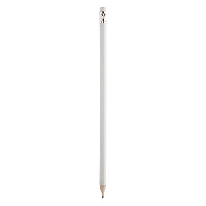 GORETA wooden lead pencil, white