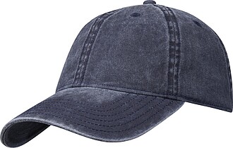 Grafton 6 panel washed cap, navy