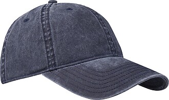 Grafton 6 panel washed cap, navy