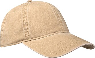 Grafton 6 panel washed cap, oatmeal