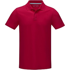 Graphite short sleeve men’s GOTS organic polo
