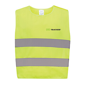 GRS recycled PET high-visibility safety vest 3-6 years