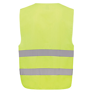 GRS recycled PET high-visibility safety vest