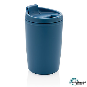 GRS Recycled PP tumbler with flip lid