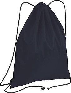 Gym bag made of polyester, dark blue
