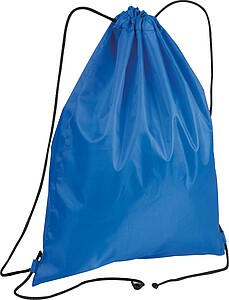 Gymbag made of recycled polyester, blue