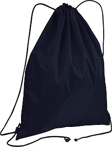 Gymbag made of recycled polyester, dark blue