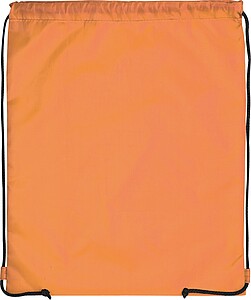 Gymbag made of recycled polyester, orange