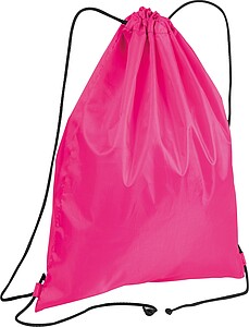 Gymbag made of recycled polyester, pink