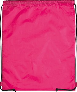 Gymbag made of recycled polyester, pink