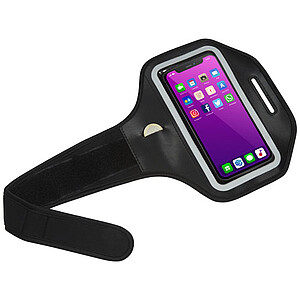 Haile reflective smartphone bracelet with transparent cover