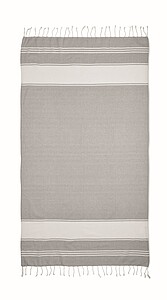 Hammam towel drawstring set, grey