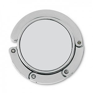 Handbag holder for your desk, silver