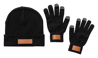 hat and gloves set