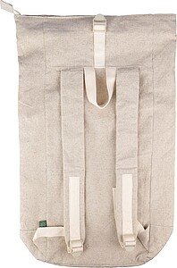 Hemp (280 gr/m2) rolltop backpack Margarete