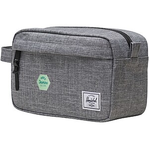 Herschel Chapter recycled travel kit, heather grey