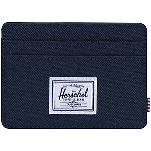 Herschel Charlie recycled RFID card holder, navy