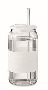 High borosilicate tumbler 550ml, white