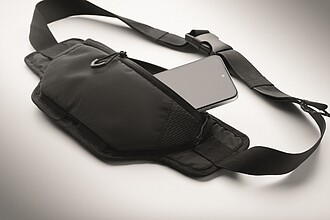 Hiking waist bag in water repellent