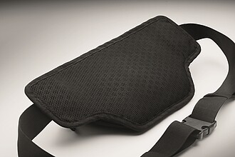 Hiking waist bag in water repellent