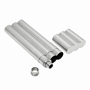 Hip flask CIGAR STYLE